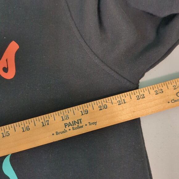 Black Pike Notorious Duck Print Black Crewneck Long Sleeve Sweatshirt large Devi - Picture 4 of 7